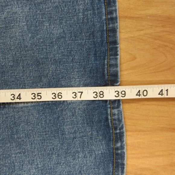 WILD FABLE Mid-Rise Chevron Denim Maxi Skirt Sz 4 Long Blue Jean Slit Skirt NWT - Picture 11 of 12